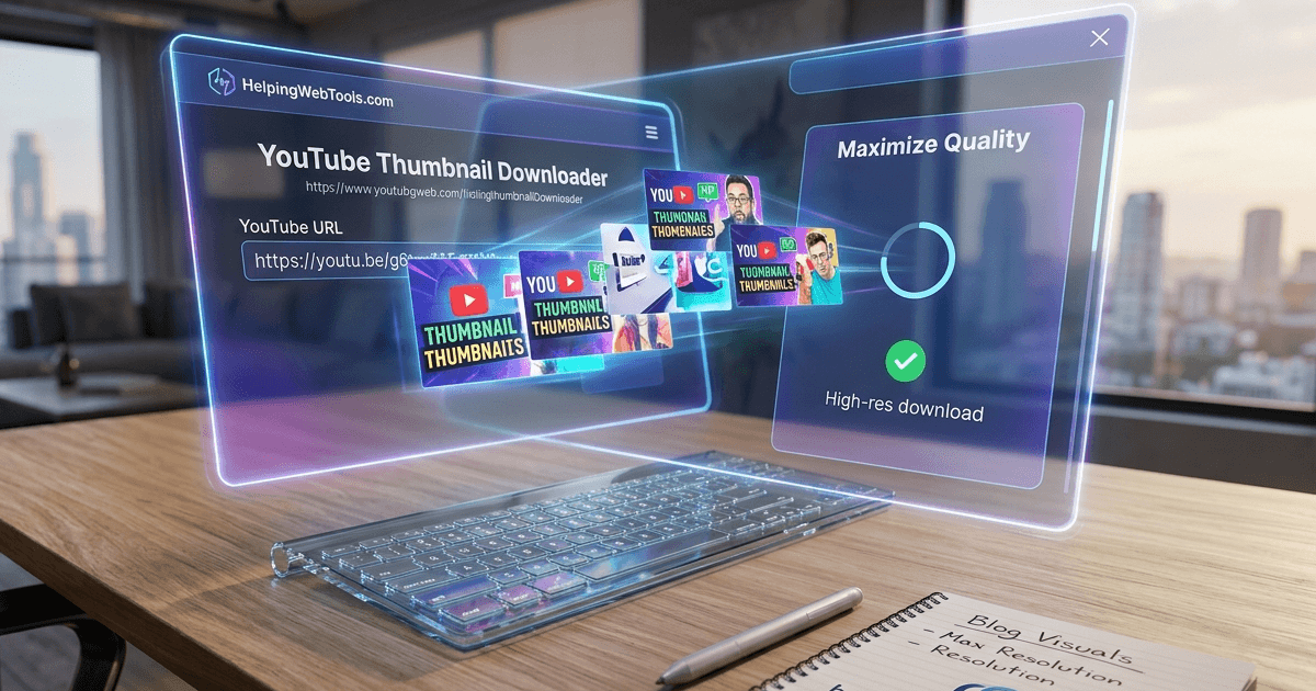 How to Capture High-Res YouTube Thumbnails